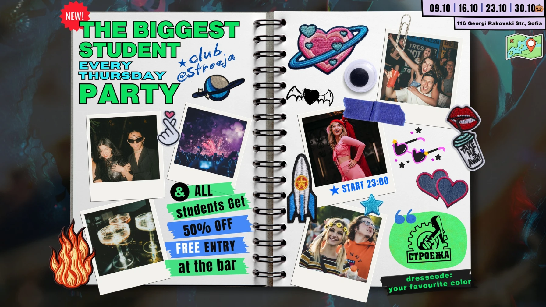 THE BIGGEST STUDENT PARTY