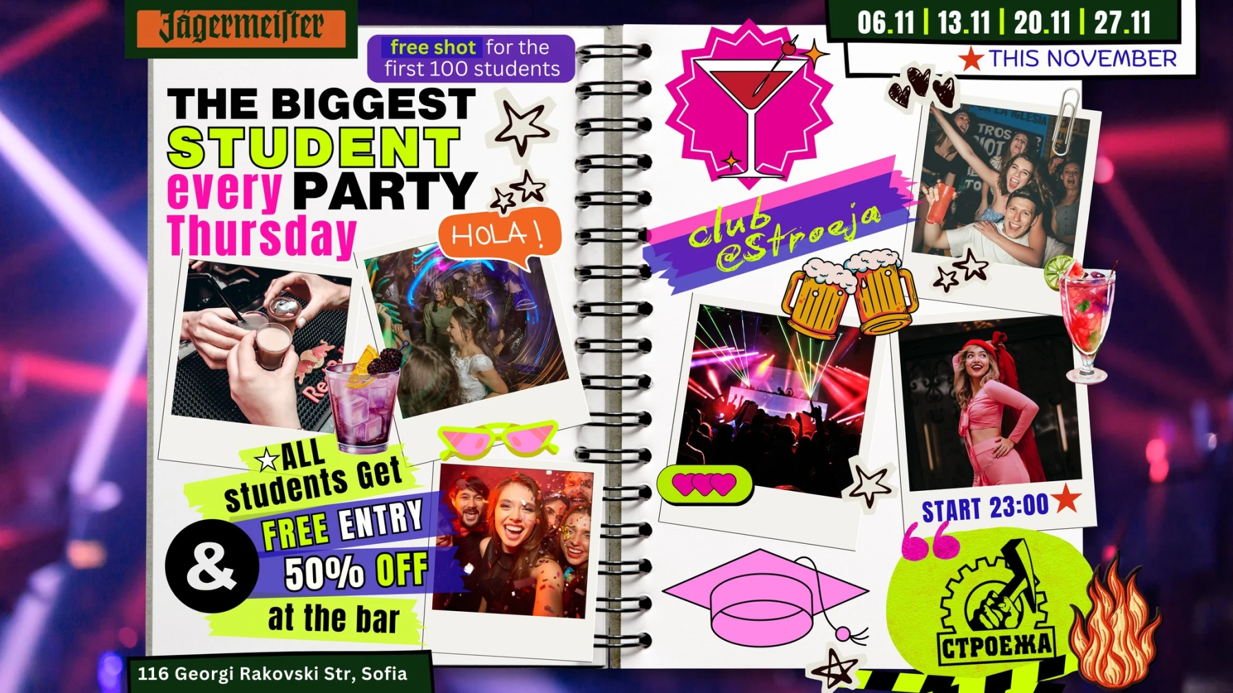 The biggest student party