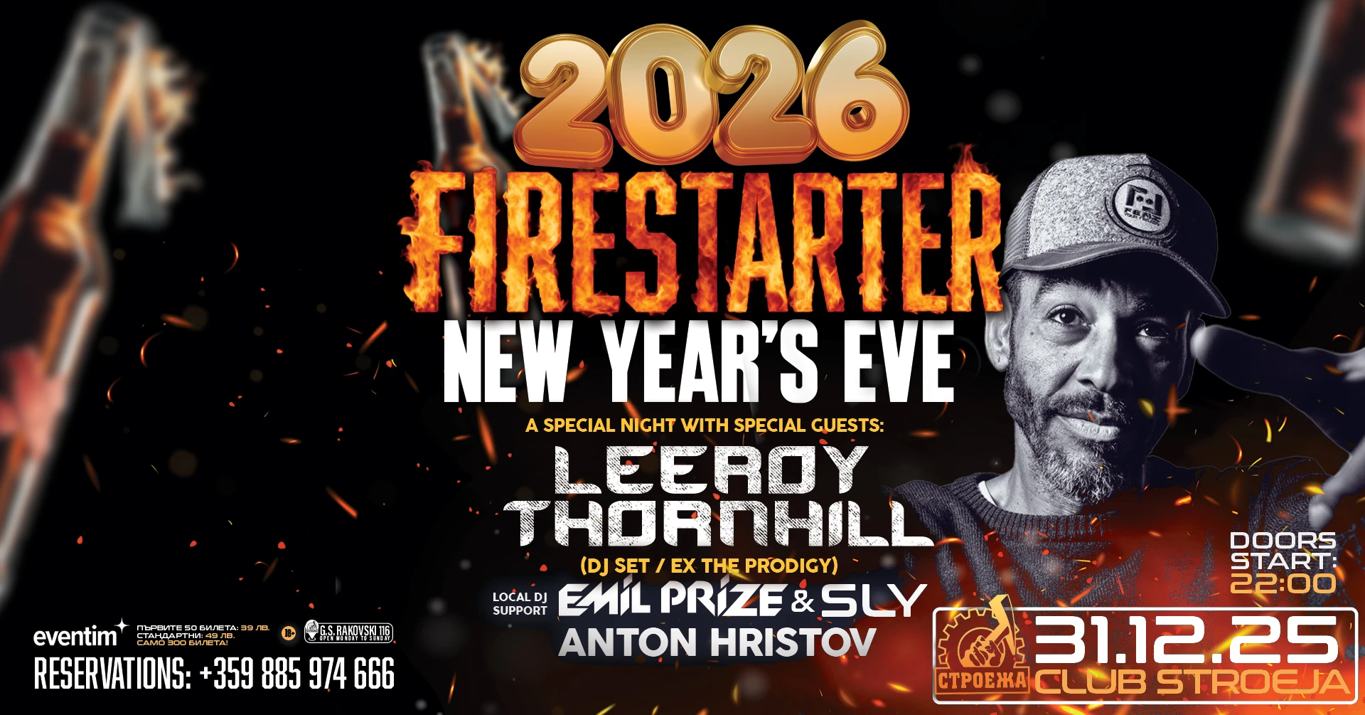 THE FIRESTARTER NEW YEAR'S EVE 2026