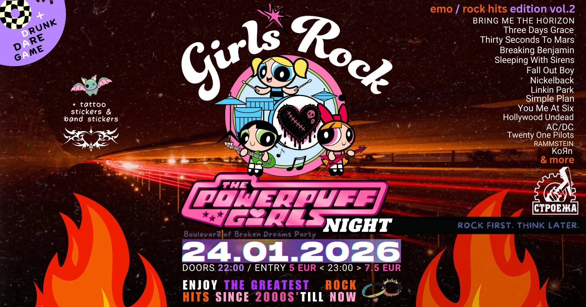 Powerpuff Girls Night