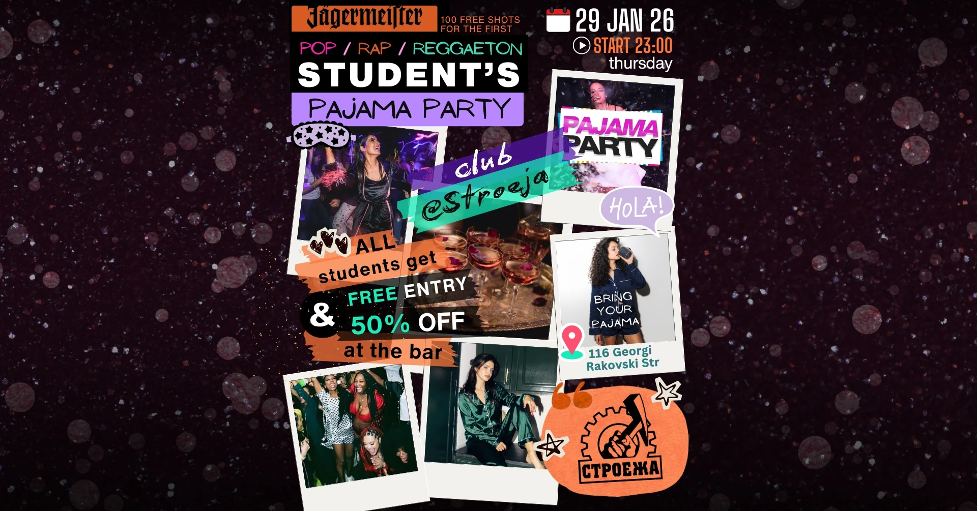 Student's pajama party