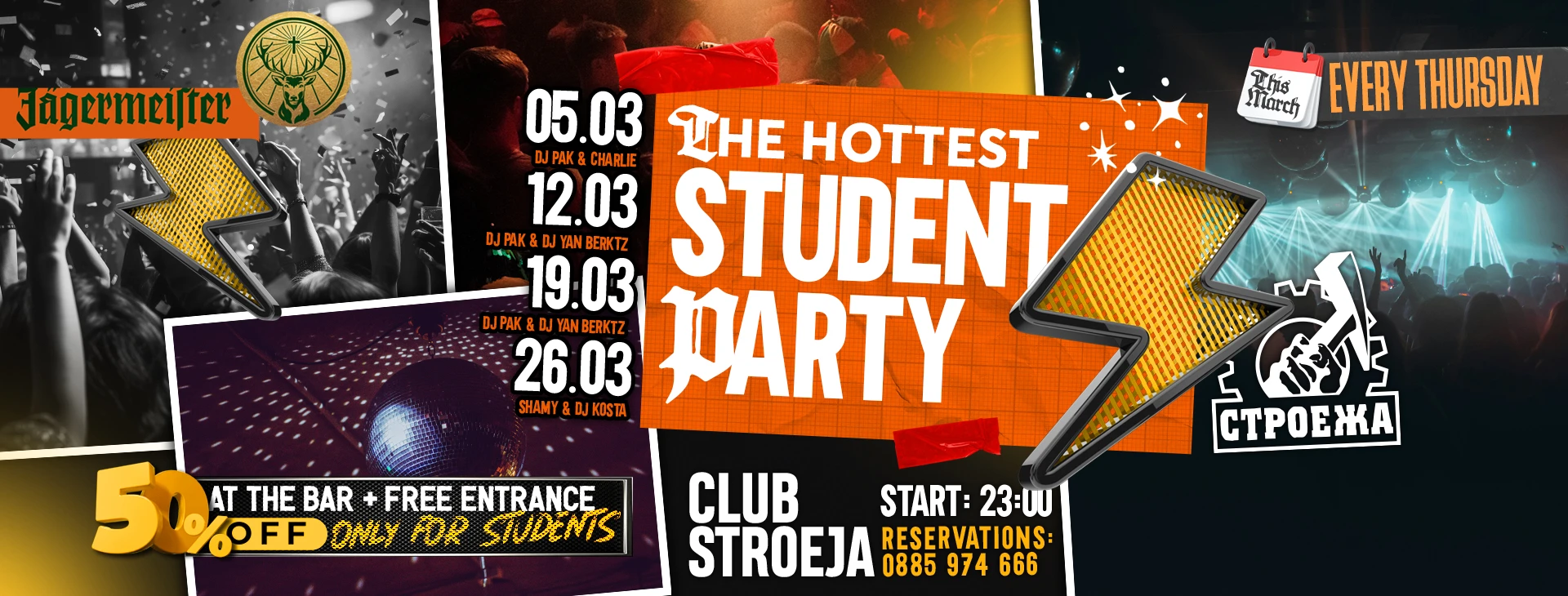 The hottest student party