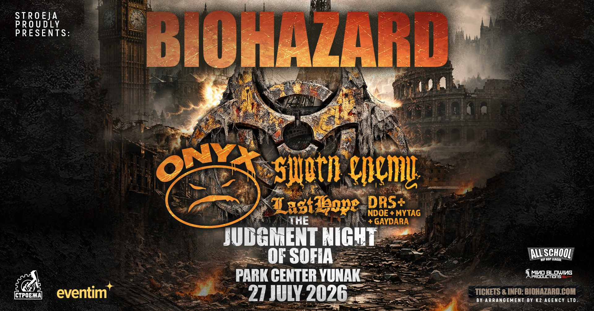 Biohazard / Onyx / Sworn Enemy / Last Hope / DRS+