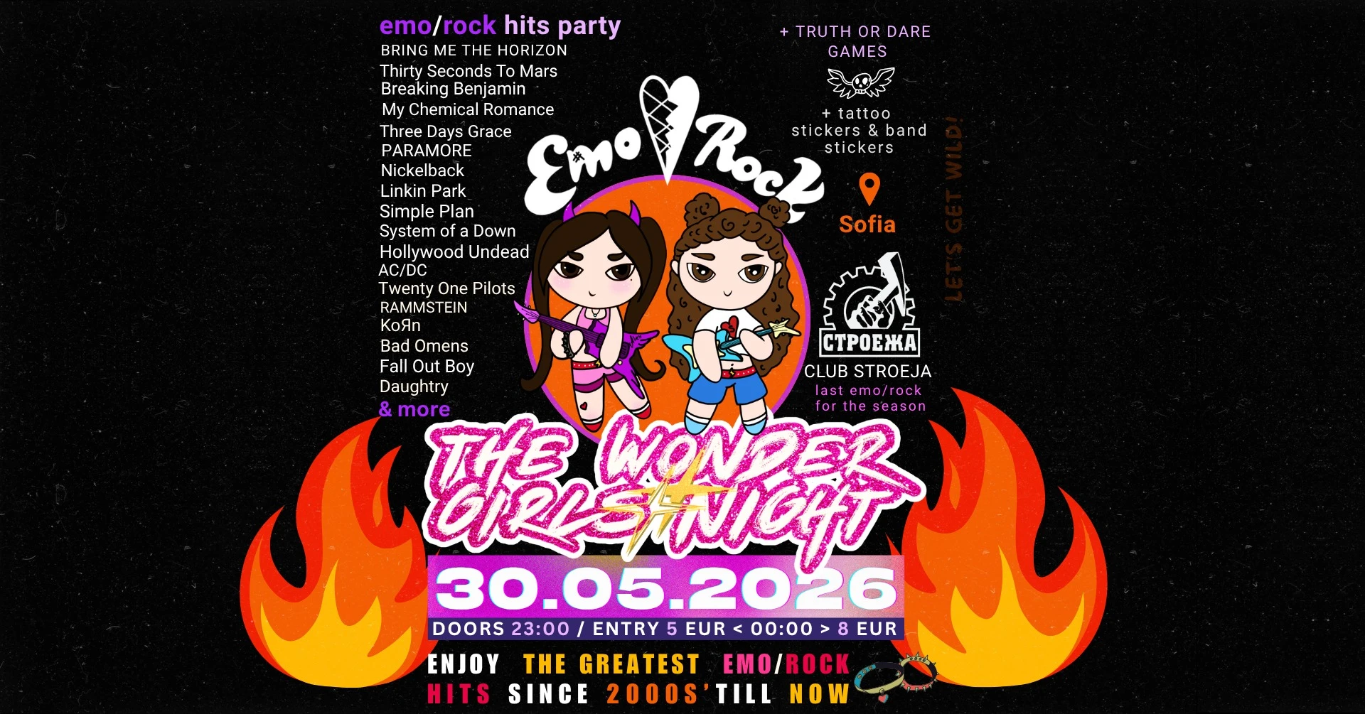 The wonder girls night