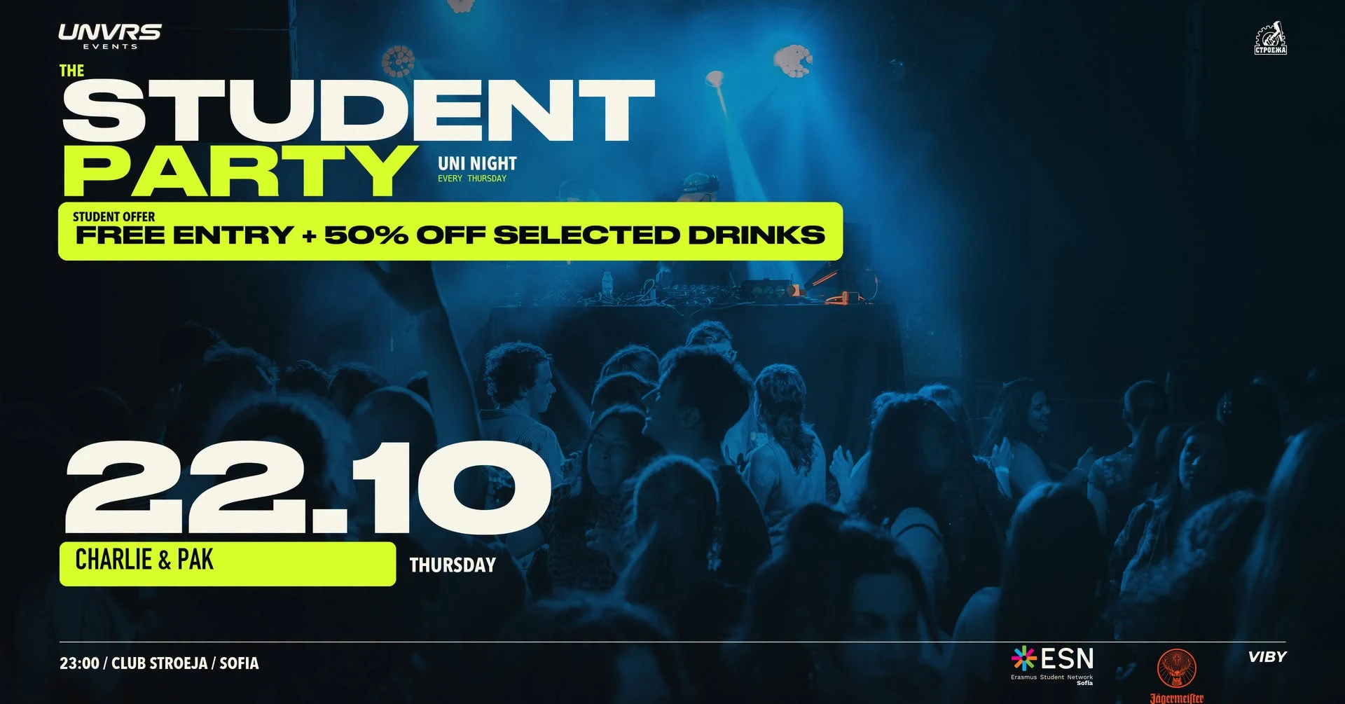 The Hottest Student party