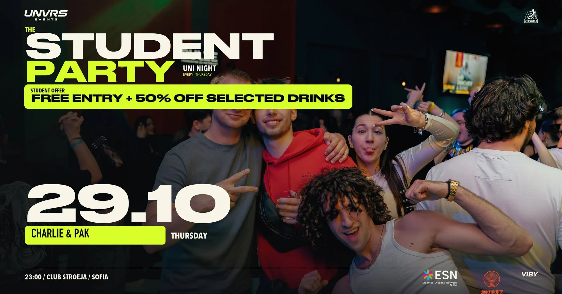 The Hottest STUDENT PARTY
